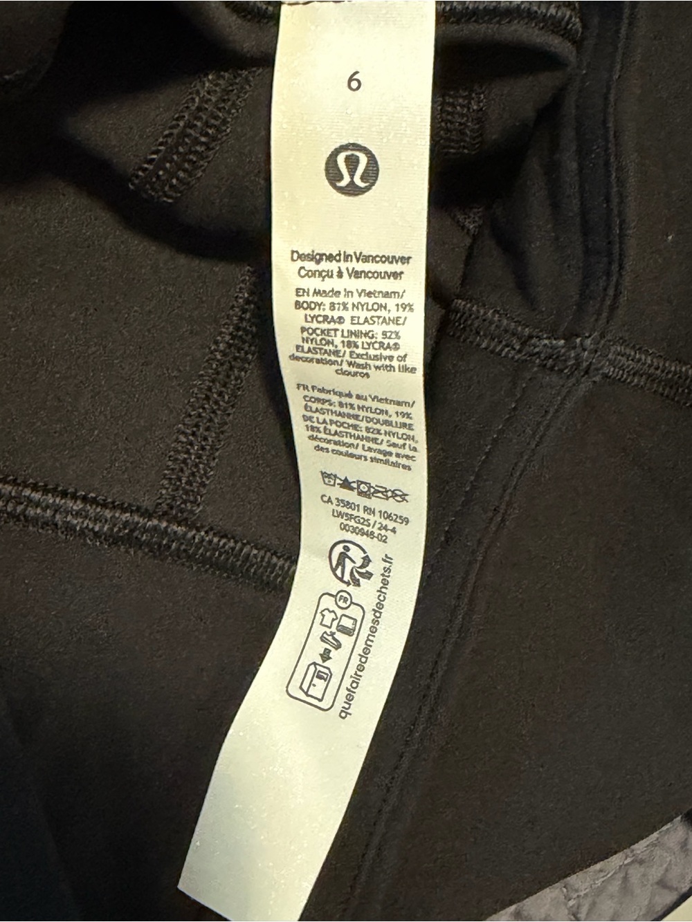 lululemon  Groove SHR Nulu Flare Pants *reg Size 6 - Picture 9 of 13